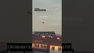 Ukrainian Long-Range Drone Hit Russian Special Forces Barracks in Kadyrov's Capital of Chechen Rep.