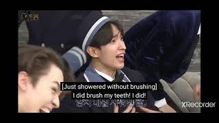 SEVENTEEN:DK"I did brush my teeth"