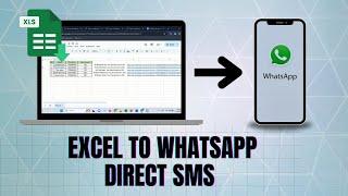 automatically send whatsapp message from excel, bulk whatsapp using google spreadsheet