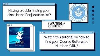 How to Find Your Course Reference Number (CRN) - Penji