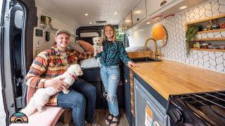 Luxurious DIY ProMaster w/ High End Finishes — No Mortgage & Freedom