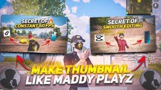 Maddy Playz Learns to Master VIRAL THUMBNAIL Like a Pro!