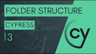 CYPRESS TUTORIAL #3 FOLDER STRUCTURE  #cypress #cypresstutorial #datahacks #testingtutorial