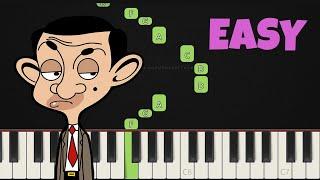Mr Bean Theme Song│EASY Piano Tutorial│RIGHT HAND 