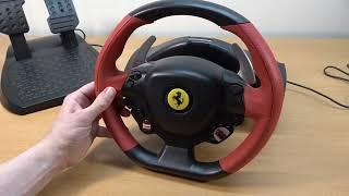 Thrustmaster 458 Spider Ferrari BUDGET Racing Wheel Review 