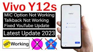 Vivo Y12s FRP Bypass | {No MIC Option/No Talkback} | 2023 New Security Update (NO NEED PC)