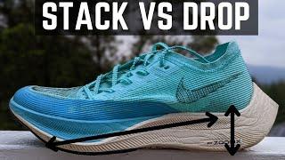 Running Shoe Stack Height VS Heel-Toe Drop