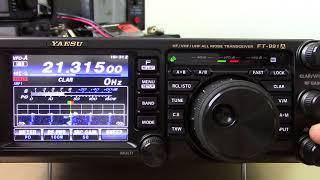 Yaesu FT-991a On-Air Tests