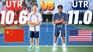 Top CHINA 14yr old vs Top USA Junior!