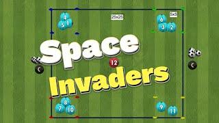 Space Invaders | Fun Foundation Football Drill