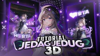 Tutorial jedag jedug 3D Terbaru Alightmotion 2023 | DJ AS IF ITS YOUR LAST VIRAL TIKTOK