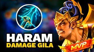 GACOR PARAH‼️ Build Baru Gatotkaca Damage Gak Ngotak