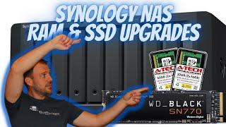 How to Upgrade RAM & SSD Cache Drives in a Synology NAS