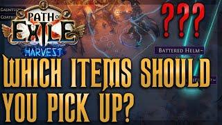 POE Beginners Guide - Which Items Should You Pick Up? | Path of Exile