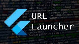 How to open URLs in [FLUTTER] || beginner tutorial