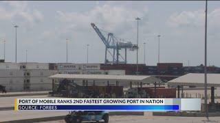 Port of Mobile ranked 2nd fastest growing port in the nation in the past decade