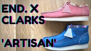 Wallabees: Clarks x END 'Artisan' BOTH PAIRS Review + ON FOOT  #clarks #wallabee #onfeet