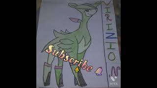 Sword of justice(Virizion, Terrakion, Cobalion) pokemon drawing