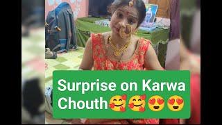 karwa chouth##. celebration## suprise# gift ##