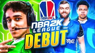 i made my OFFICIAL DEBUT in the NBA2KLEAGUE ($150,000 TOURNAMENT)...