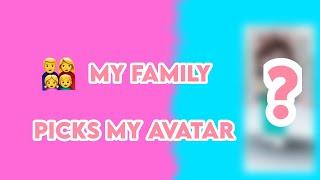 My *FAMILY* Picks MY AVATAR!!!! | ROBLOX