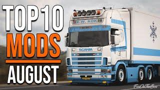 TOP 10 ETS2 MODS - AUGUST 2023 | Euro Truck Simulator 2 Mods