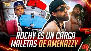 ROCHY RD ES UN CARGA MALETAS AL LADO DE AMENAZZY (TU VERA LIO PODCAST)