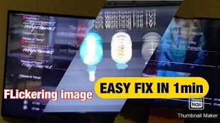 EASY FIX How to Fix Samsung LED TV Flickering Flashing Screen