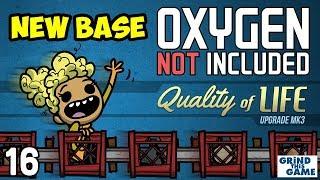 Oxygen Not Included #16 - POWER PROBLEMS - Quality of Life Upgrade Mk 3 (QoL Mk3)