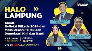 REFLEKSI PILKADA 2024 ,  MASA DEPAN POLITIK DAN DEMOKRASI KINI DAN NANTI