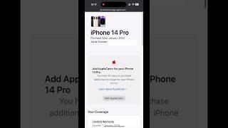 how to check warranty status of iPhone using serial number #appleoriginalproduct #apple #iphone