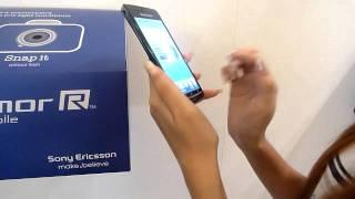 Sony Ericsson Xperia arc -- Exmor R for mobile performance demo