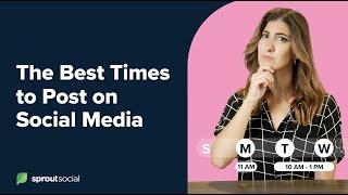 The Best Times to Post on Social Media | Instagram, TikTok & Facebook