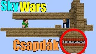 Troll tnt csapda!  SkyWars CSAPDÁK w/DreamDewil