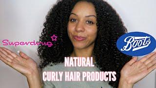 Natural Curly Hair Products In Boots & Superdrug!