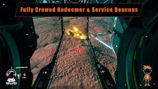 Full Multi Crew Redeemer & Service Beacons In Star Citizen