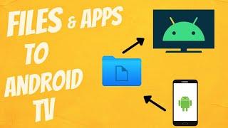 How to send files & apps to android TV from phone in Malayalam