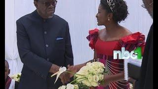 Dr. Geingob's wedding