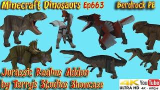 Jurassic Realms Addon by Terry's Studios Minecraft Bedrock PE  Dinosaurs Minecraft Dinosaurs Ep663