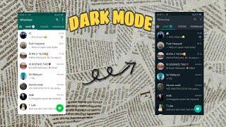 Cara Mengaktifkan Mode Gelap WhatsApp || Fitur Terbaru Dark Mode