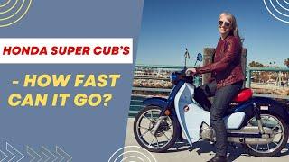 Honda Super Cub's Top Speed: How Fast Can It Go?