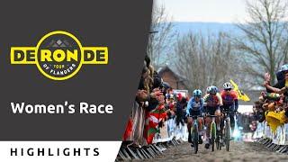 Tour of Flanders 2024 Women's Highlights