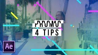 4 Amazing Promo Motion Graphics Techniques | After Effects Tutorial