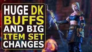 Huge DK Buffs, Item Set Changes, And MORE! ESO Deadlands DLC Patch Note Review