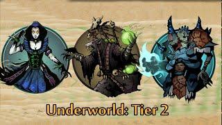 Shadow Fight 2 || Underworld - ALL BOSSES Tier 2「iOS/Android Gameplay」