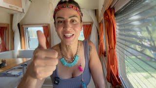 Life in a caravan is very cheap | VAN LIFE: She Resigned, Travels the World