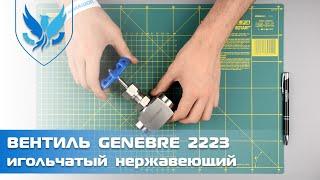 ️ Вентиль игольчатый нержавеющий Genebre 2223  Игольчатый клапан из нержавеющей стали | АРМАШОП