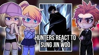 [GC] Hunters React to Sung Jin Woo | Охотники Реакция на Сон Джин Ву | SPOILERS | RU/ENG/BR/SP