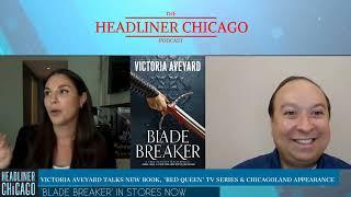 Victoria Aveyard interview Blade Breaker, book tour & Red Queen TV series w/ Elizabeth Banks update