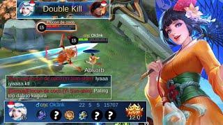 Kagura 22 Kills Aggressive Gameplay! Until Enemy Core is Annoyed | Mobile Legends